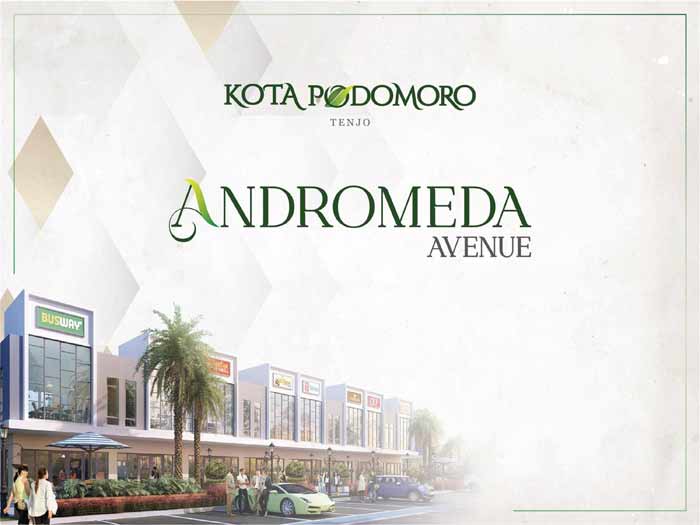 ruko andromeda kota podomoro tenjo