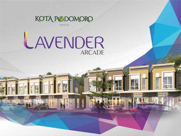 ruko lavender kota podomoro
